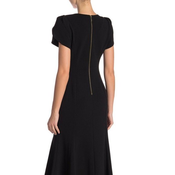 NWT $134 Calvin Klein Womens 4 Flounce Dress - Picture 3 of 10